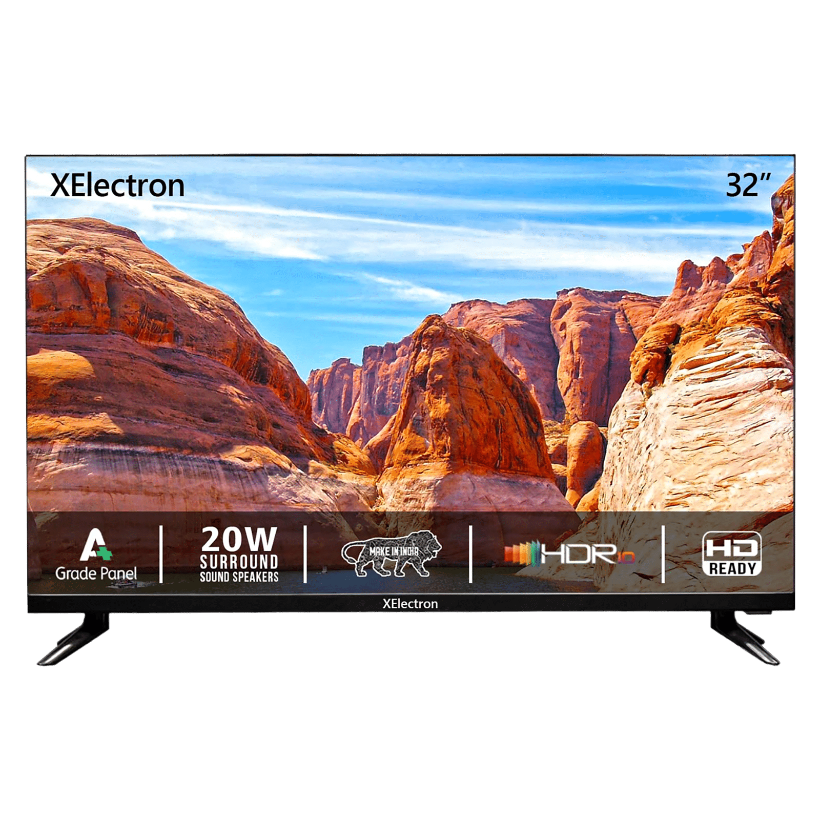 XElectron Series X 80 cm (32 inch) HD Ready LED Android TV with Dolby Audio (2022 model)