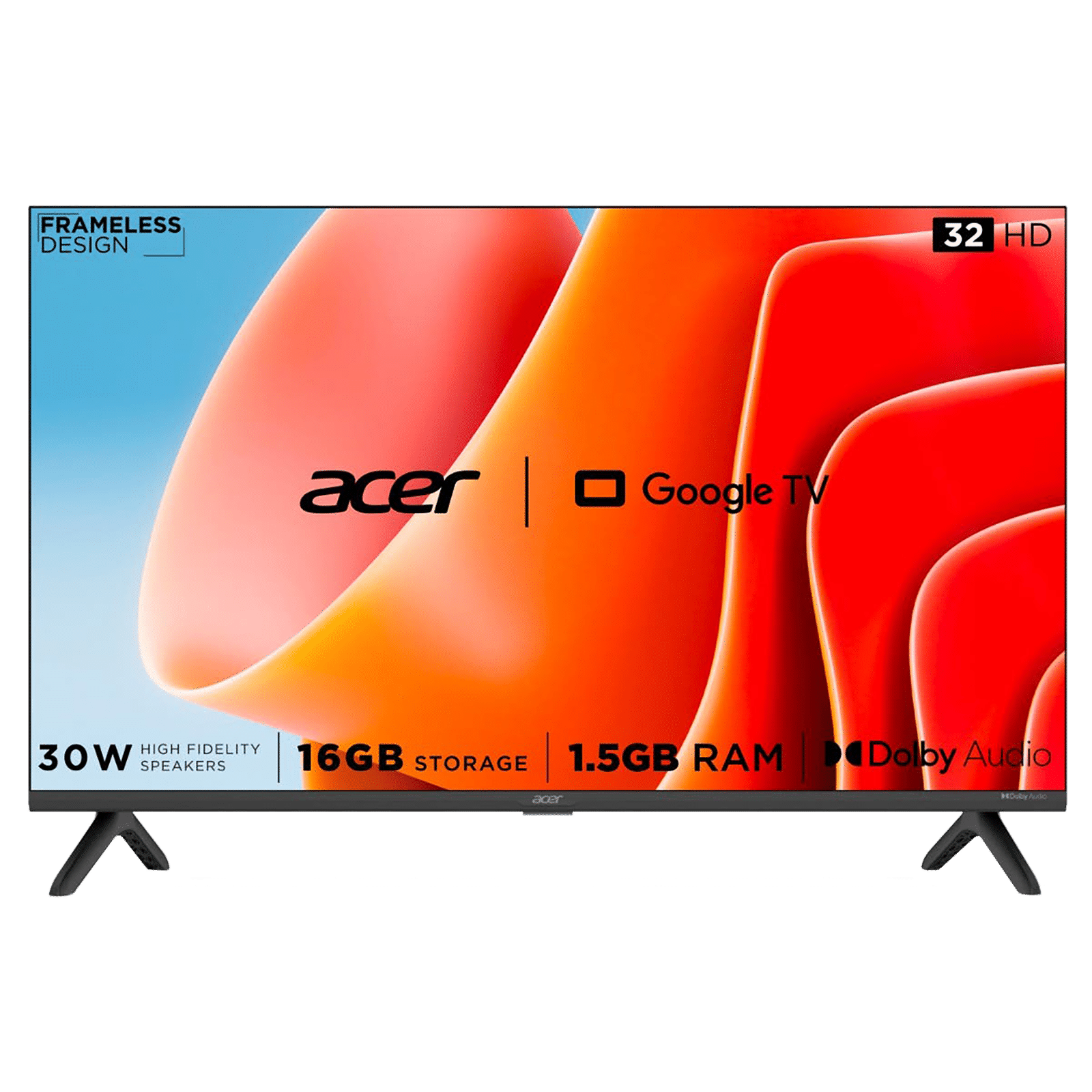 acer I Series 80 cm (32 inch) HD Ready LED Smart Google TV with Dolby Audio (2023 model)