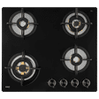 KAFF BLH 604 Tempered Glass Top 4 Burner Automatic Electric Hob (Flame Failure Device, Black)_1