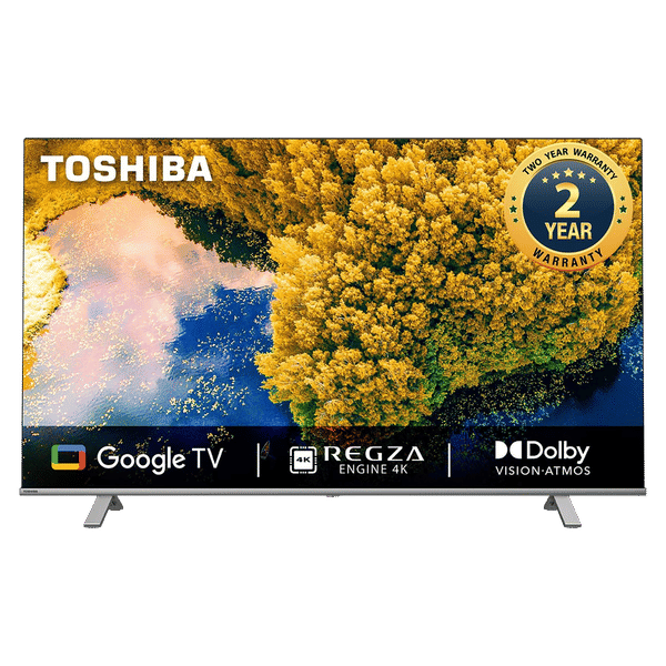 TOSHIBA 55C350LP 139 cm (55 inch) 4K Ultra HD LED Google TV with Dolby Vision & Dolby Atmos (2022 model)_1