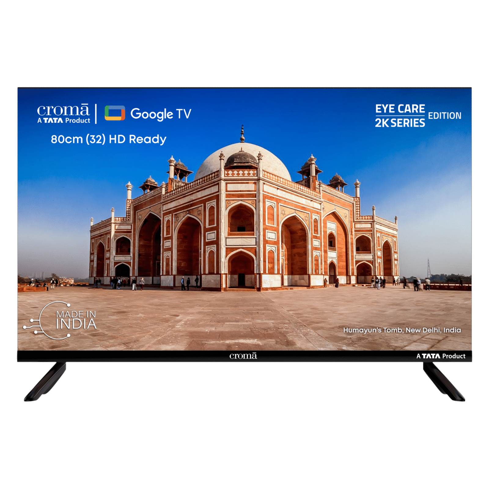 Croma 80 cm (32 inch) HD Ready LED Smart Google TV with A Plus Grade Panel