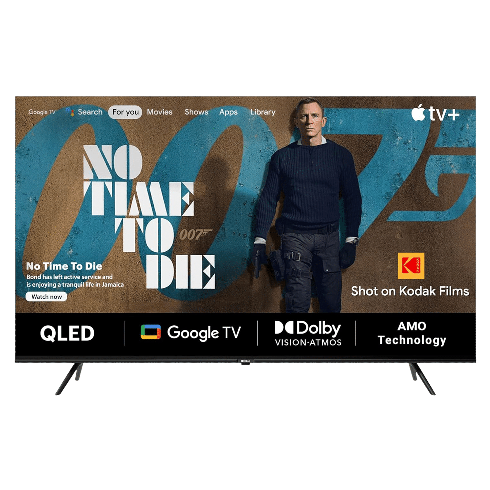 KODAK Matrix 126 cm (50 inch) QLED 4K Ultra HD Google TV with DTS TruSurround Technology (2022 model)