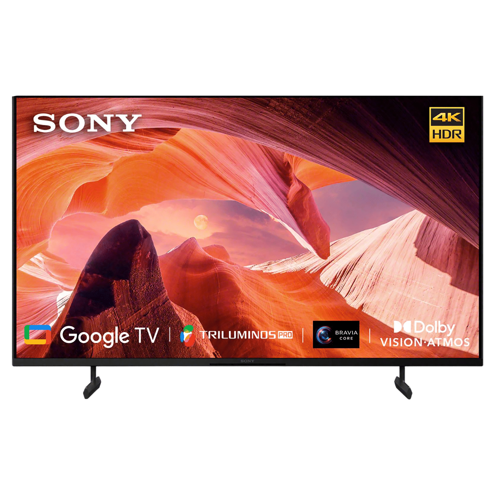 SONY X80L 108 cm (43 inch) 4K Ultra HD LED Google TV with X-Reality PRO (2023 model)