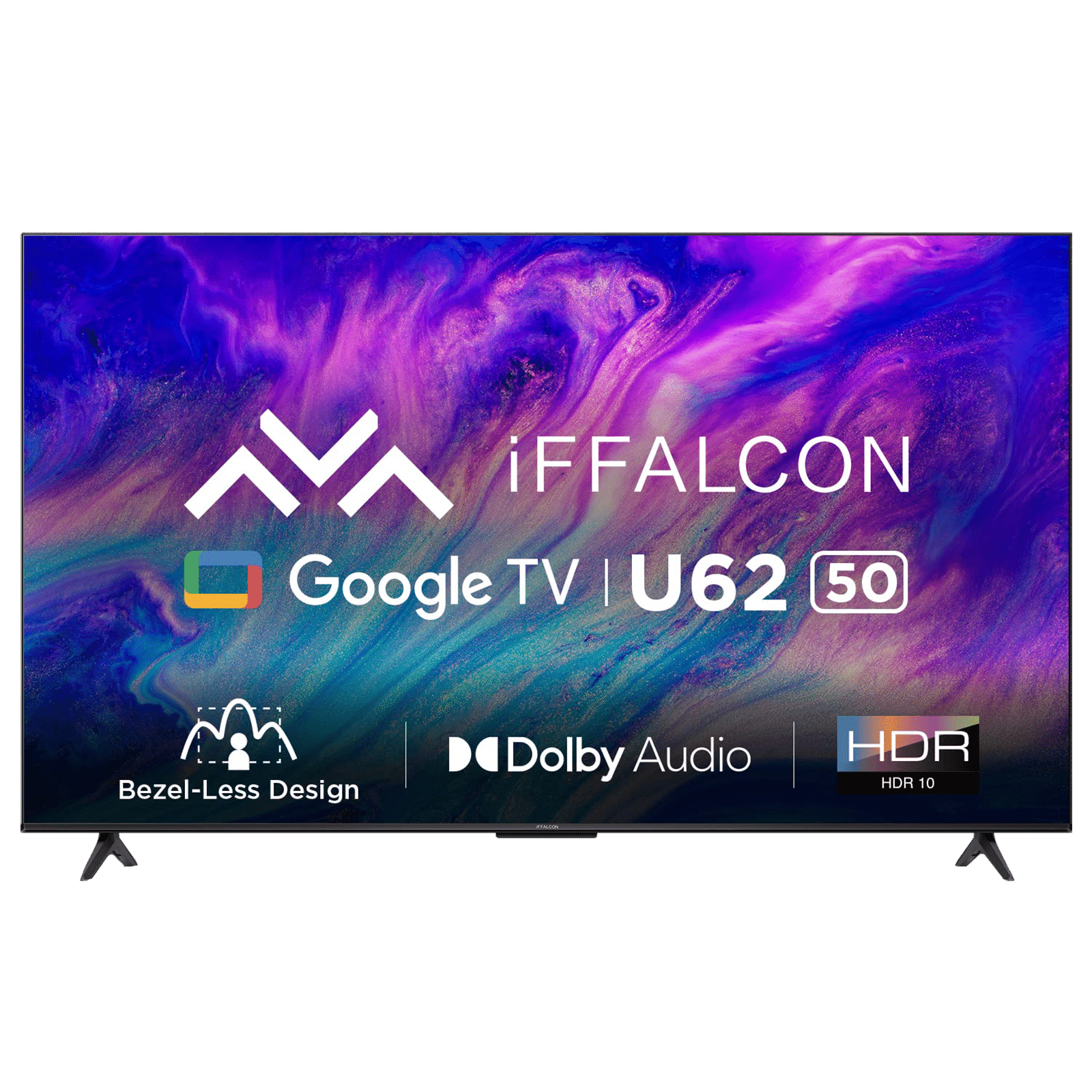 iFFALCON U62 126 cm (50 inch) 4K Ultra HD LED Google TV with Dolby Audio (2023 model)