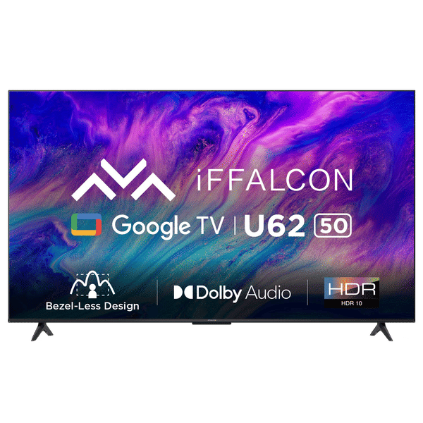 iFFALCON U62 126 cm (50 inch) 4K Ultra HD LED Google TV with Dolby Audio (2023 model)_1