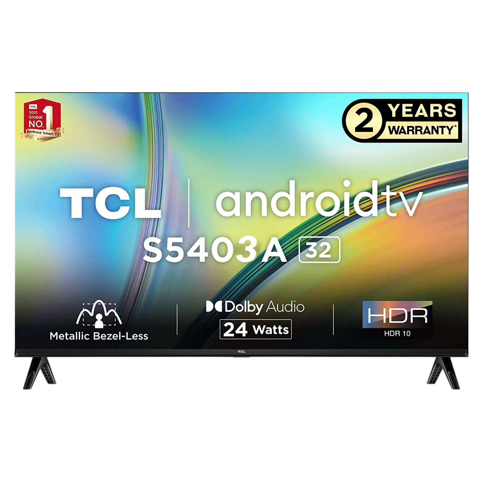 Buy TCL S5403A 80 cm (32 inch) HD Ready LED Smart Android TV with HDR 10 Support Online - Croma