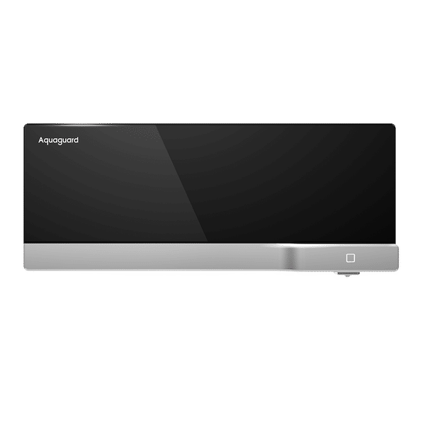 Aquaguard Slim Glass Bar Inline UV Water Purifier with Active Copper Zinc Booster Technology (Black & Silver)_1