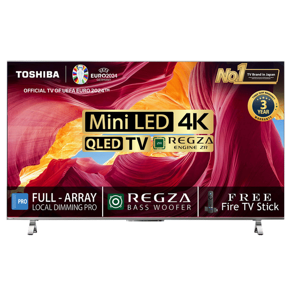 TOSHIBA M650MP 139 cm (55 inch) 4K Ultra HD QLED Vidaa TV with Dolby Atmos (2024 model)_1