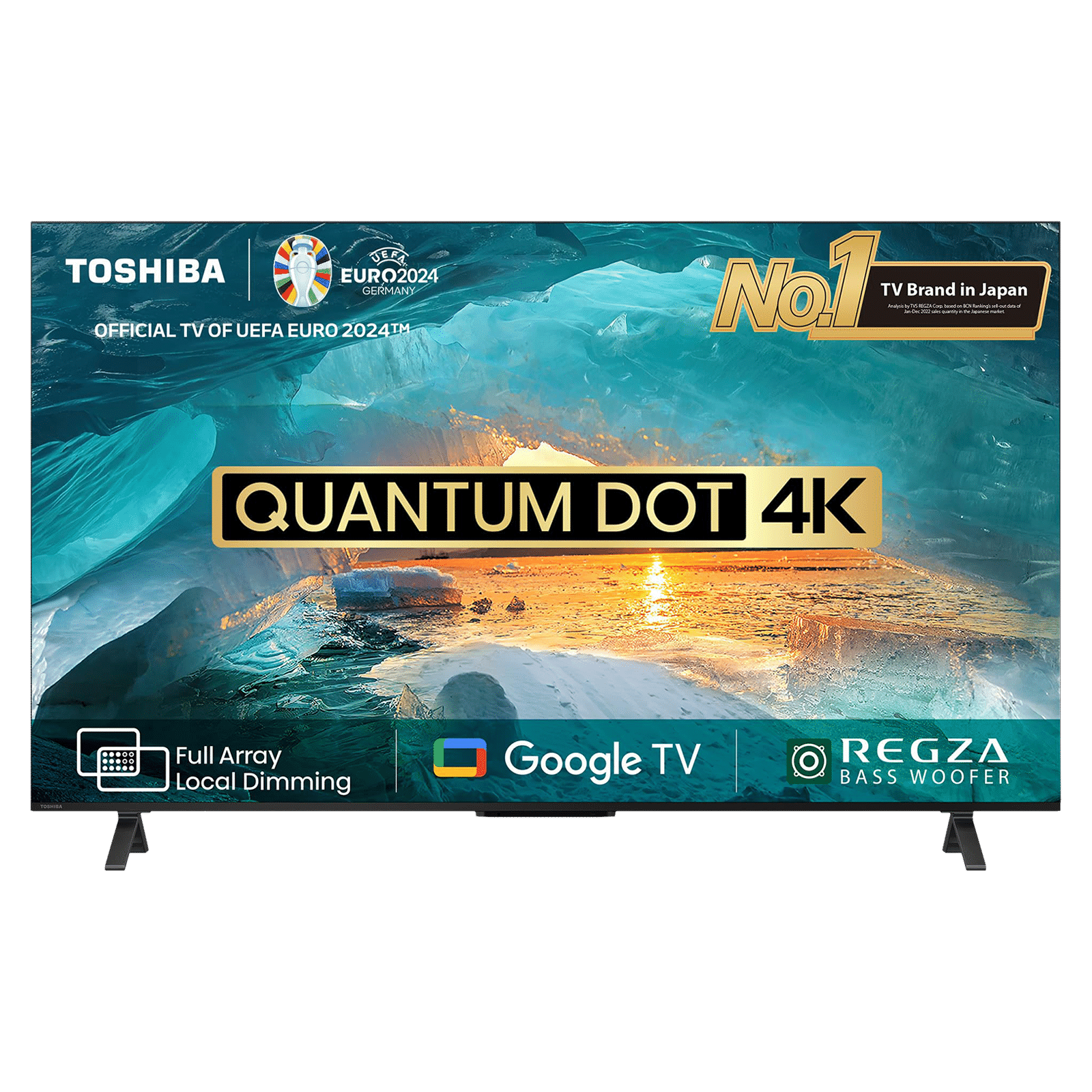 TOSHIBA M550MP 139 cm (55 inch) QLED 4K Ultra HD Google TV with Dolby Vision and Dolby Atmos