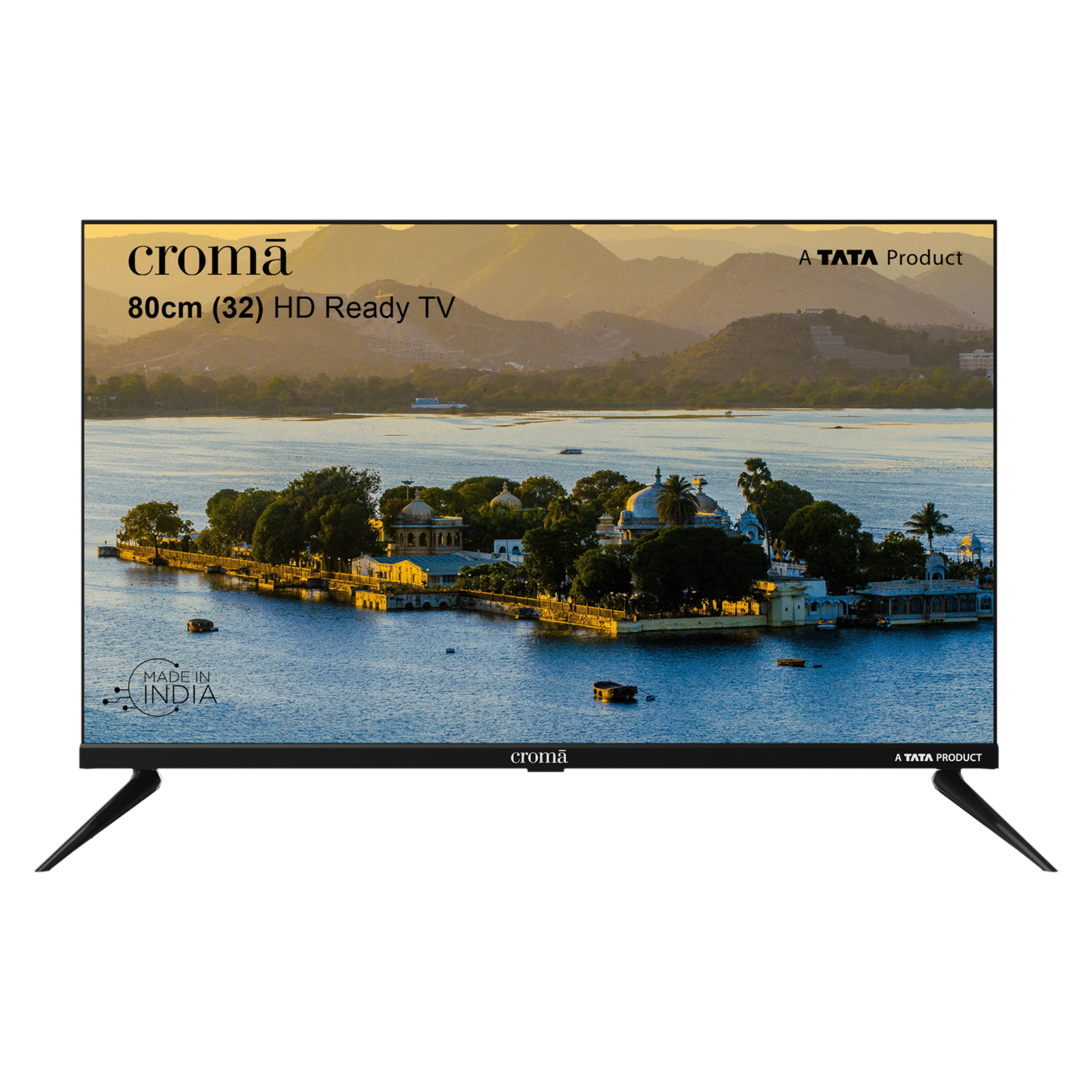 Croma CREL032HBD307601 80 cm (32 inch) HD Ready LED TV with Bezel Less Display