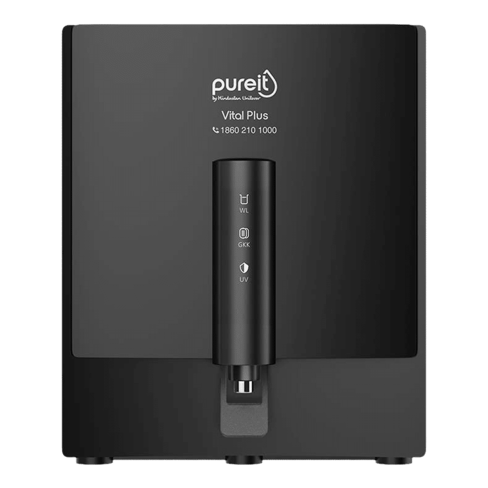 pureit Vital Max 7L RO + UV + MP Water Purifier with Advanced 7 Stage Purification (Black)