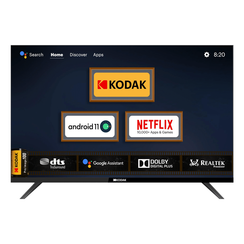 Buy Kodak 9XPRO 80 cm (32 inch) HD Ready LED Smart Android TV with Dolby Audio Online - Croma