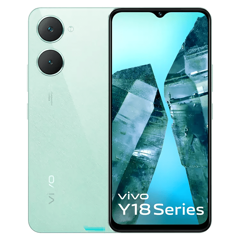 vivo Y18i (4GB RAM, 64GB, Gem Green)