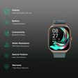 TITAN Smart 3.0 Smartwatch with Bluetooth Calling (49.7mm AMOLED Display, IP68 Water Resistant, Teal Strap)_2