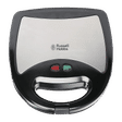 Russell Hobbs RST750M3 750W 2 Slice 3-in-1 Sandwich Maker with Detachable Multi-Plate (Black & Silver)_1