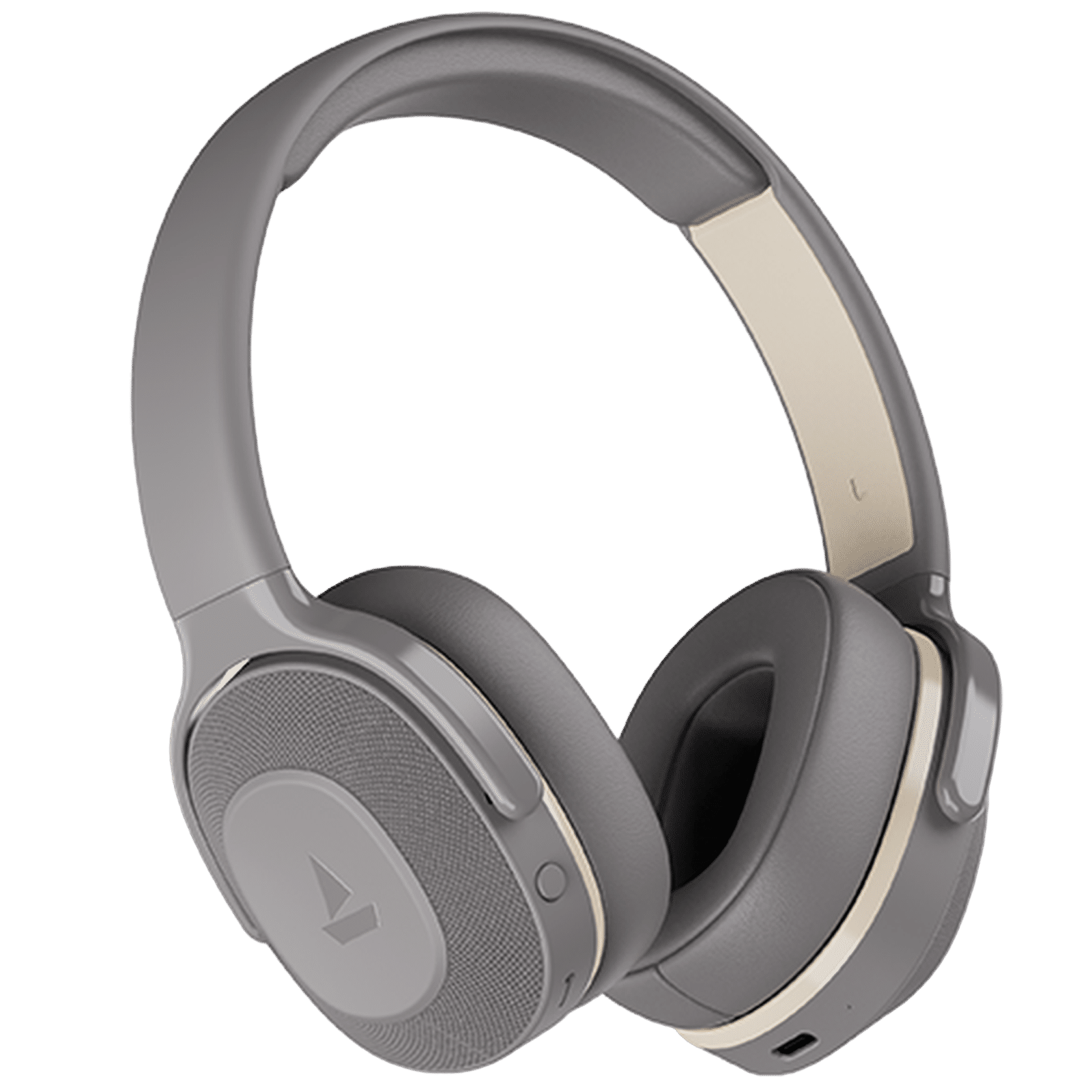 boAt Rockerz 425 Bluetooth Wireless Headphones With Mic (Active Noise Cancellation, Over Ear, Ash Grey)