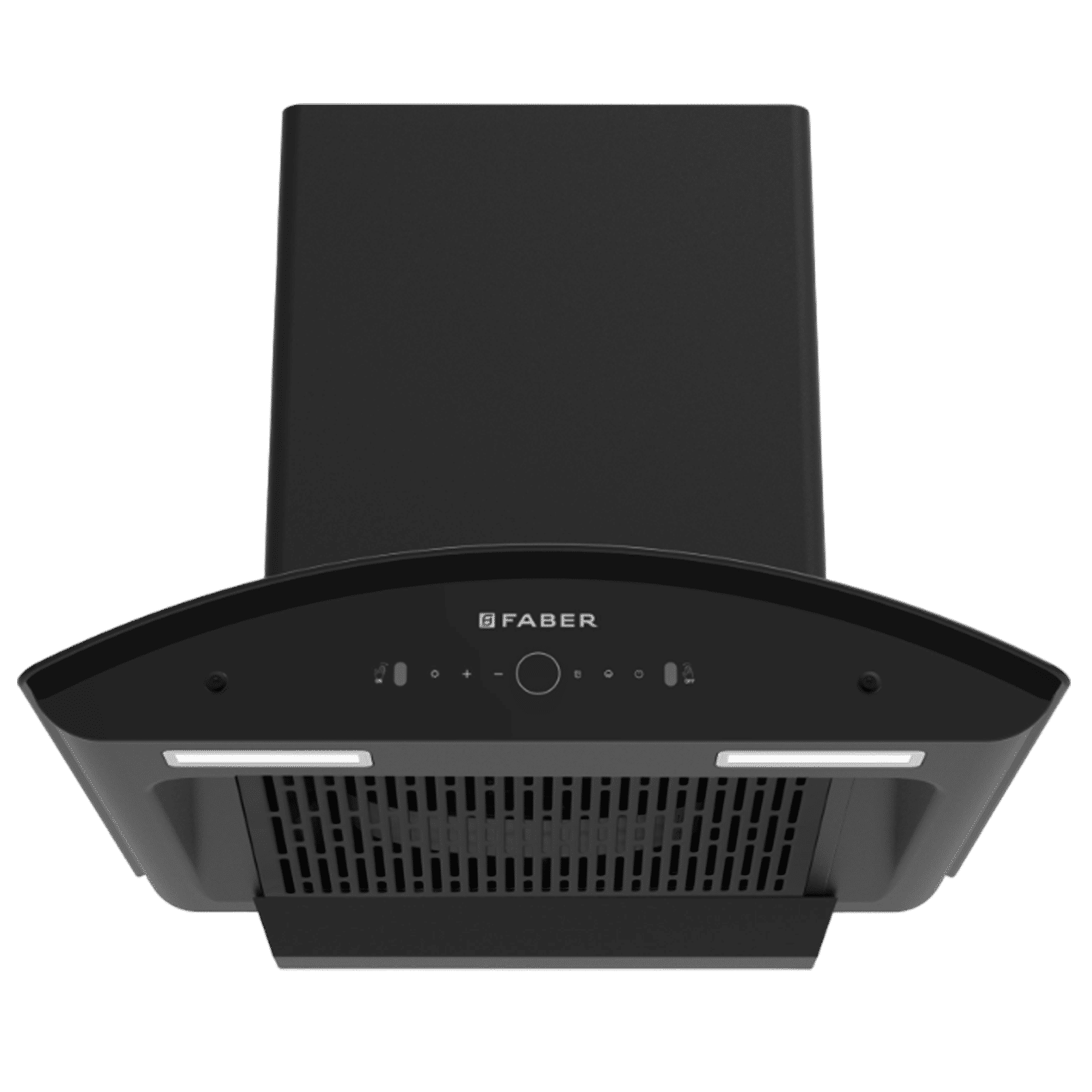 FABER ENIGMA BLDC HC SC BK 60 60cm 1500m3/hr Auto Clean Wall Mounted Chimney with Gesture and Remote Control (Black)