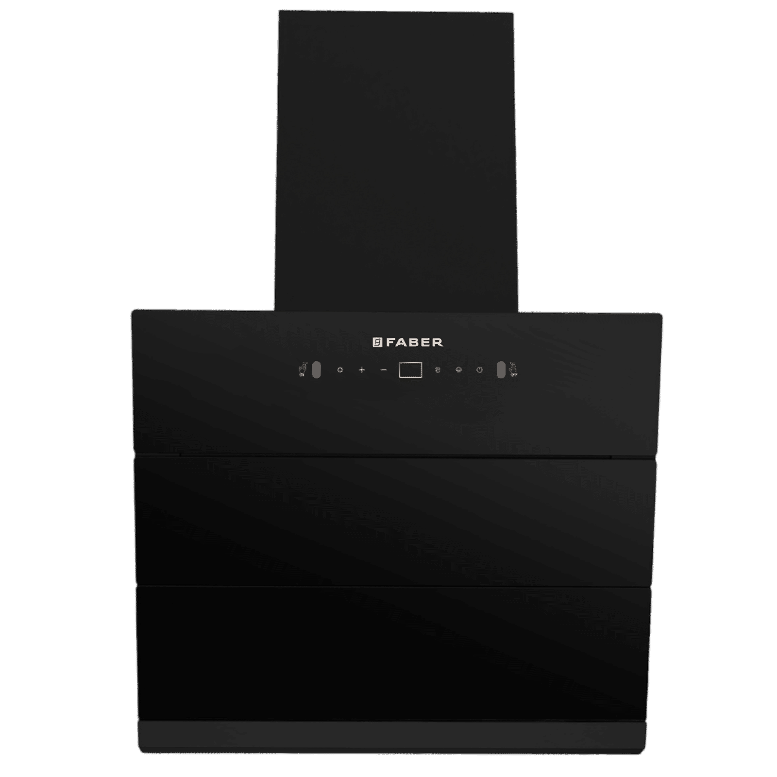 FABER AETHER BLDC HC SC BK 60 60cm 1500m3/hr Auto Clean Wall Mounted Chimney with Gesture and Remote Control (Black)