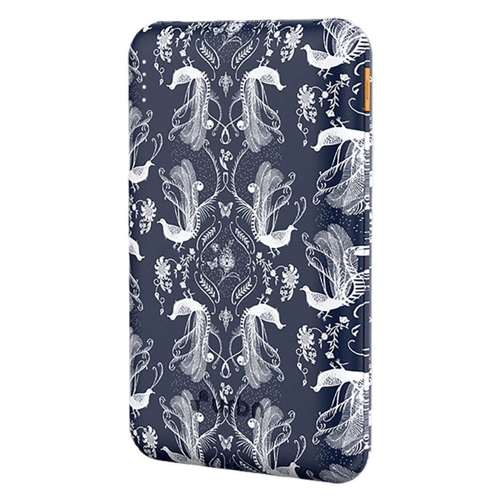 urbn Nano Slim Payal Singhal Edition 10000 mAh 22.5W Fast Charging Power Bank (1 Type A and 2 Type C Ports, Power Delivery Compatible, PS Blue)