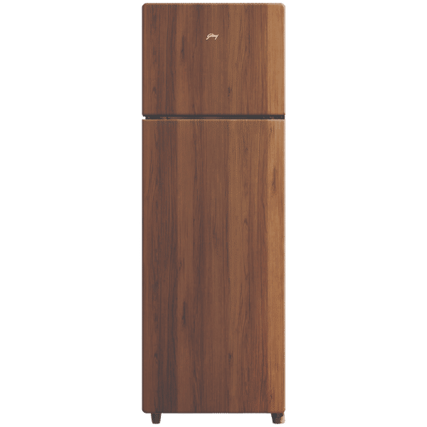 Godrej VOGUE 244 Litres 3 Star Frost Free Double Door Refrigerator with R600a Refrigerant (RT EONVOGUE 280B RI WT WD, Walnut Wood)_1