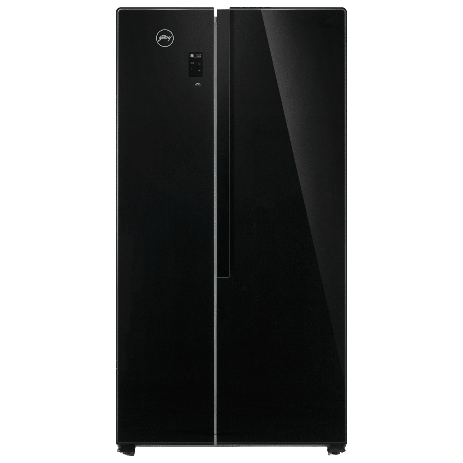 Godrej EONVELVET 564 Litres Frost Free Side By Side Refrigerator with Multi Air Flow Technology (‎RS EONVELVET 579 RFD GL BK, Black Glass)