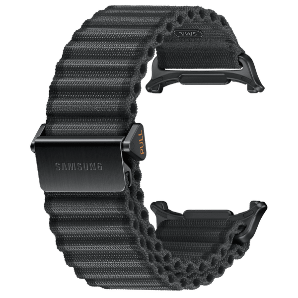 SAMSUNG ET-SVL70MBEGIN Nylon, Titanium, SUS Trail Band for Galaxy Watch Ultra (Lugless Design, Dark Gray)_1