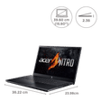 acer NITRO V ANV15-41-R2VD AMD Ryzen 5 Gaming Laptop (8GB, 512GB SSD, Windows 11 Home, 6GB Graphics, 15.6 inch 144 Hz Full HD IPS LED Display, NVIDIA GeForce RTX 3050, MS Office 21, Obsidian Black, 2.1 KG)_2