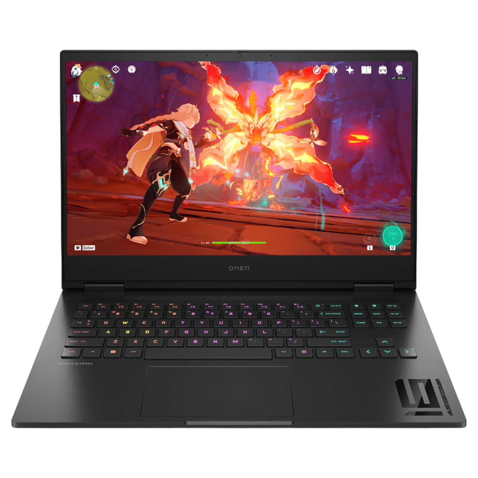 HP Omen Intel Core i9 13th Gen Gaming Laptop (16GB, 1TB SSD, Windows 11, 8GB Graphics, 16.1 inch 165 Hz FHD Display, NVIDIA GeForce RTX 4060, MS Office 2021, Shadow Black, 2.35 KG)