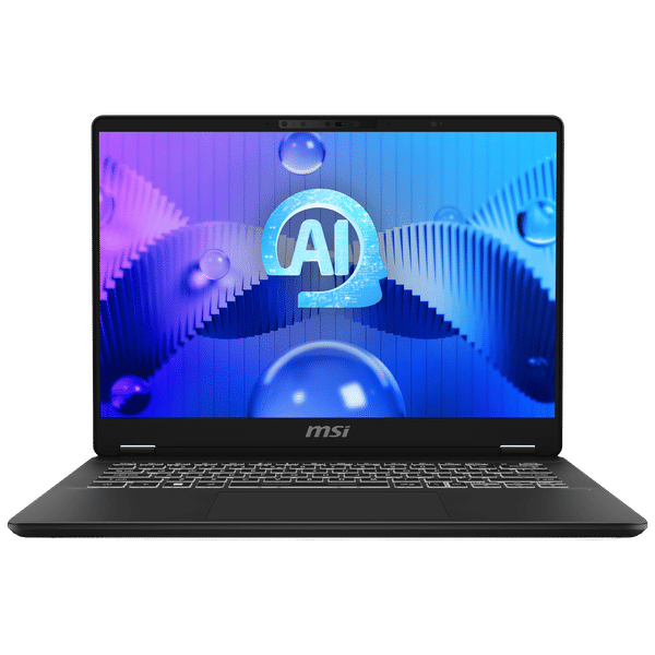 MSI Prestige 14 AI Evo C1MG 058IN Intel Core Ultra 5 Business Laptop (16GB, 512GB SSD, Windows 11 Home, 14 inch FHD Plus Display, MS Office 2021, Stellar Gray, 1.7 KG)_1