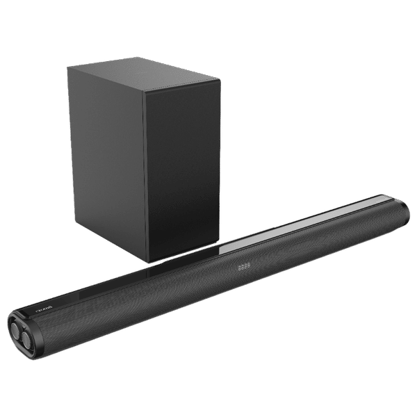 Croma 180W Bluetooth Soundbar with Remote (Dolby Audio, 2.1 Channel, Black)_1