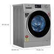 IFB 8 kg 5 Star Fully Automatic Front Load Washing Machine (Senator WSS STEAM, Steam Wash Technology, Silver)_3