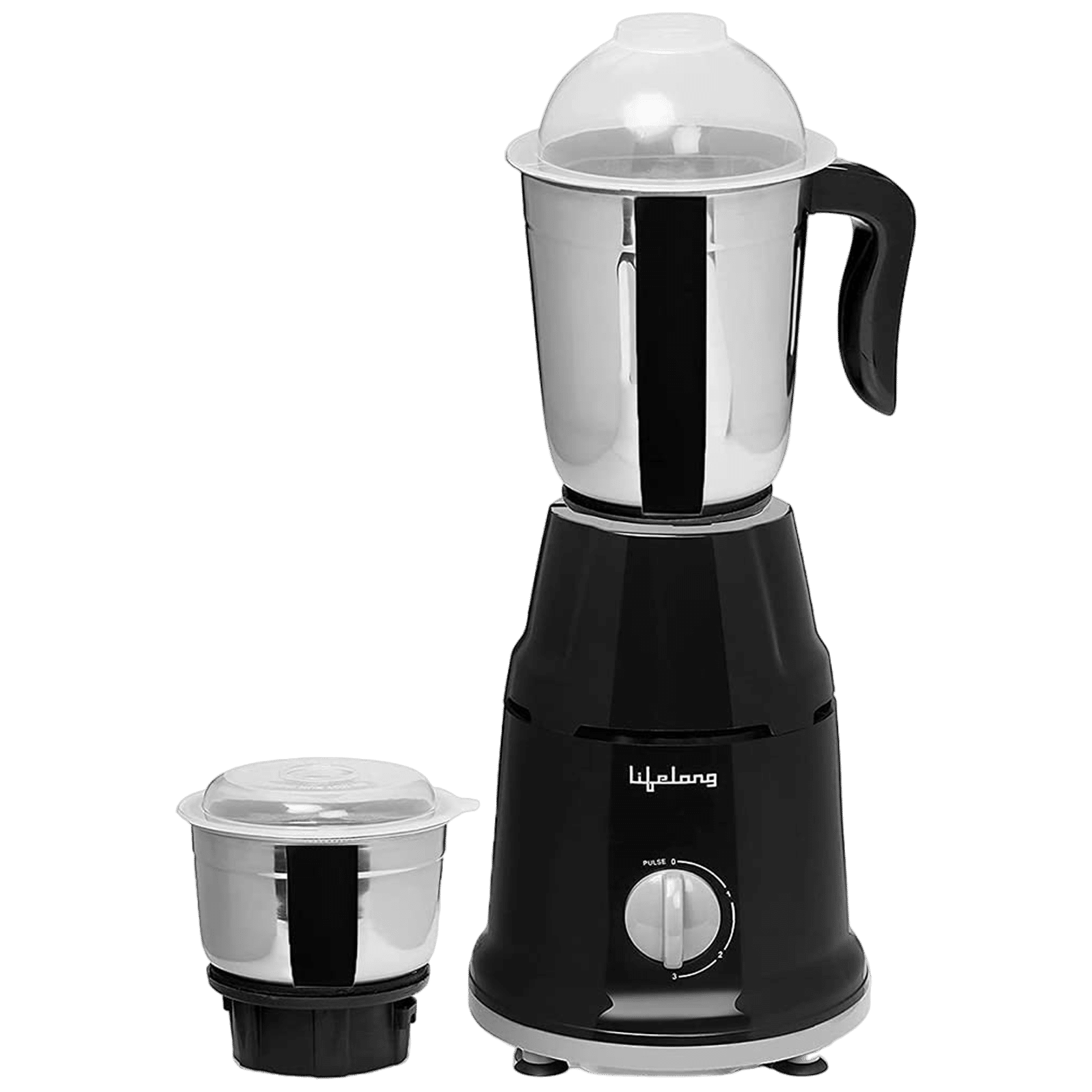 Lifelong LLMG93 500 Watt 2 Jars Mixer Grinder (Powerful Motor, Black)