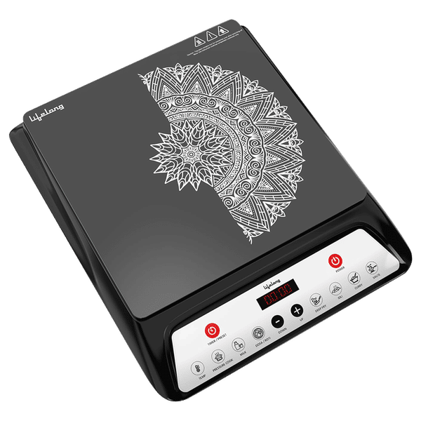 Lifelong LLIC100 1800W Induction Cooktop with 7 Preset Menus_1