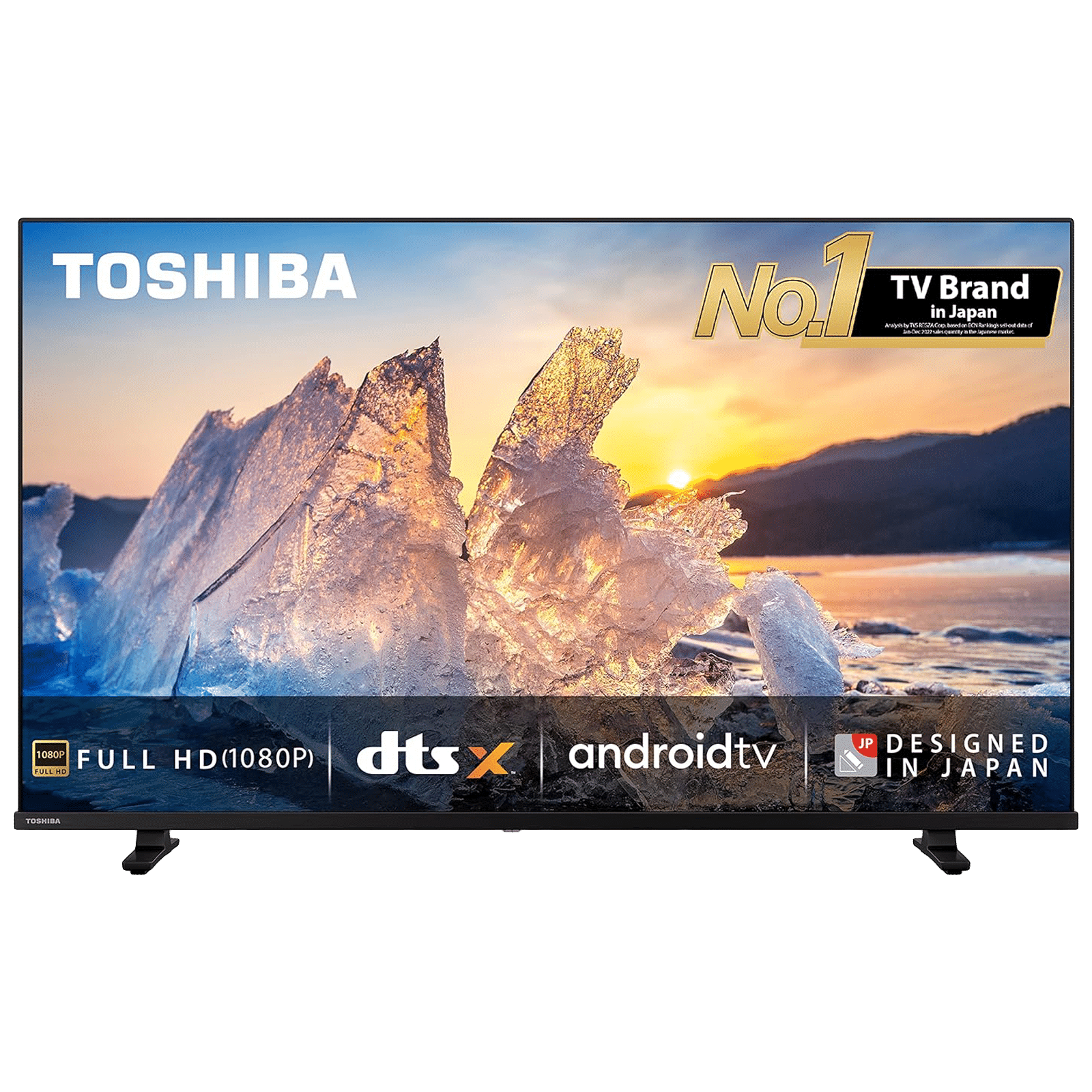 TOSHIBA V35MP 108 cm (43 inch) Full HD LED Smart Android TV with Dolby Audio (2024 model)