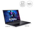 acer Nitro 5 Intel Core i5 13th Gen Gaming Laptop (16GB, 512GB, Windows 11 Home, 6GB Graphics, 15.6 inch 144 Hz FHD IPS Display, NVIDIA GeForce RTX 4050, MS Office 2021, Obsidian Black, 2.13 KG)_2