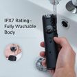 Xiaomi Trimmer 2 Rechargeable Corded & Cordless Dry Trimmer for Beard & Moustache with 40 Length Settings for Men (90mins Runtime, IPX7 Waterproof, Black)_4
