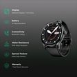 boAt Lunar Connect Ace Smartwatch with Bluetooth Calling (36.32mm AMOLED Display, IP68 Dust, Sweat & Water Resistant, Charcoal Black Strap)_2