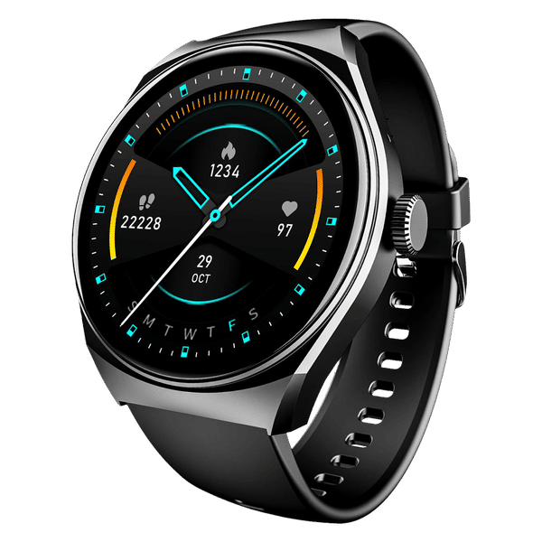 boAt Lunar Seek Smartwatch with Bluetooth Calling (35.30mm 2.5D Curved HD Display, IP67 Water Resistant, Active Black Strap)_1