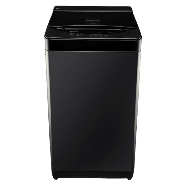 Panasonic 8 kg 5 Star Fully Automatic Top Load Washing Machine (NA-F80C2PRB, Drynamic Spin, Pure Black)_1