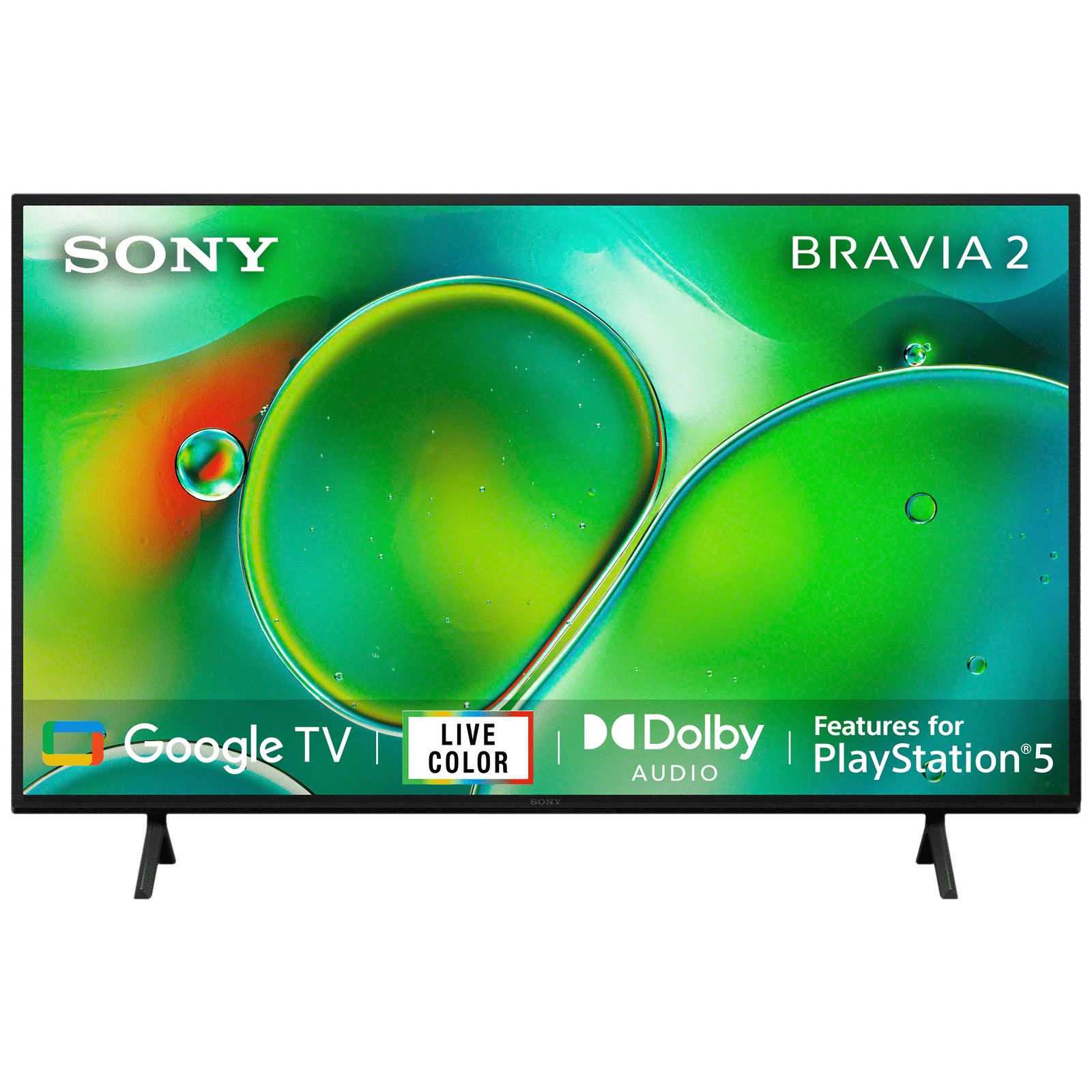 SONY Bravia 2 139.7 cm (55 inch) 4K Ultra HD Google TV with Live Colour Technology (2024 model)