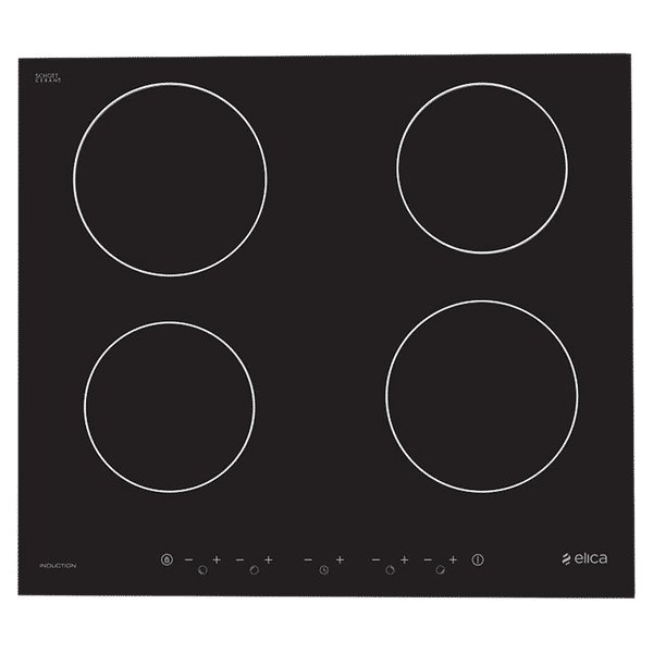 Elica EIH 4 Z 60 7000W Four Induction Hob with Sensor Touch_1