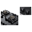Elica PRO FB MFC 4B 100 DX FFD Glass Top 4 Burner Automatic Electric Hob (Round Metallic Knob, Black)_4
