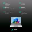Microsoft Surface 7th Edition Snapdragon X Plus Touchscreen Ultra Thin Laptop (16GB, 256GB SSD, Windows 11 Home, 13.8 inch LCD Display, Platinum, 1.34 KG)_3