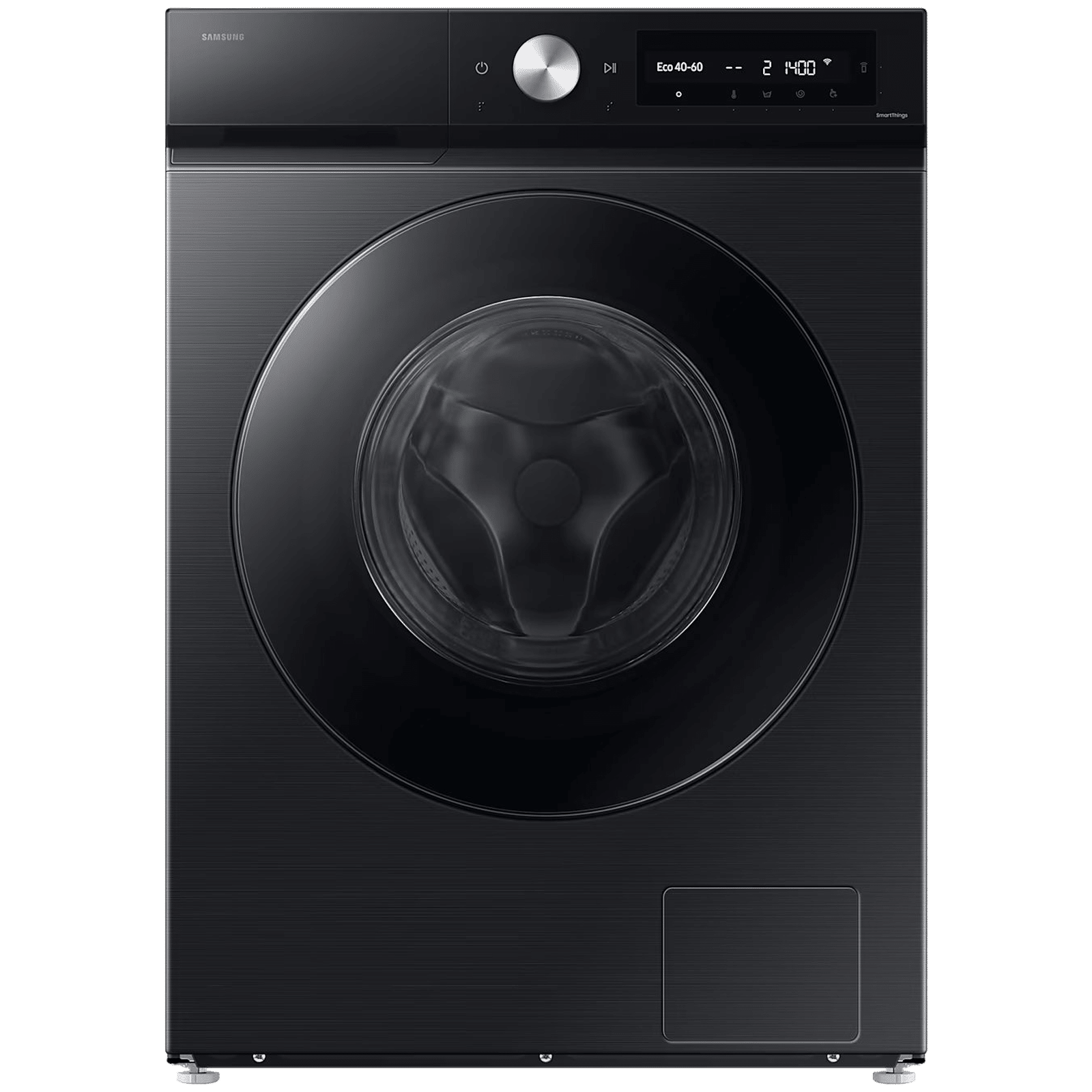 SAMSUNG 12 kg 5 Star Wi-Fi Inverter Fully Automatic Front Load Washing Machine (WW12DB7B24GBTL, AI Control, Black)