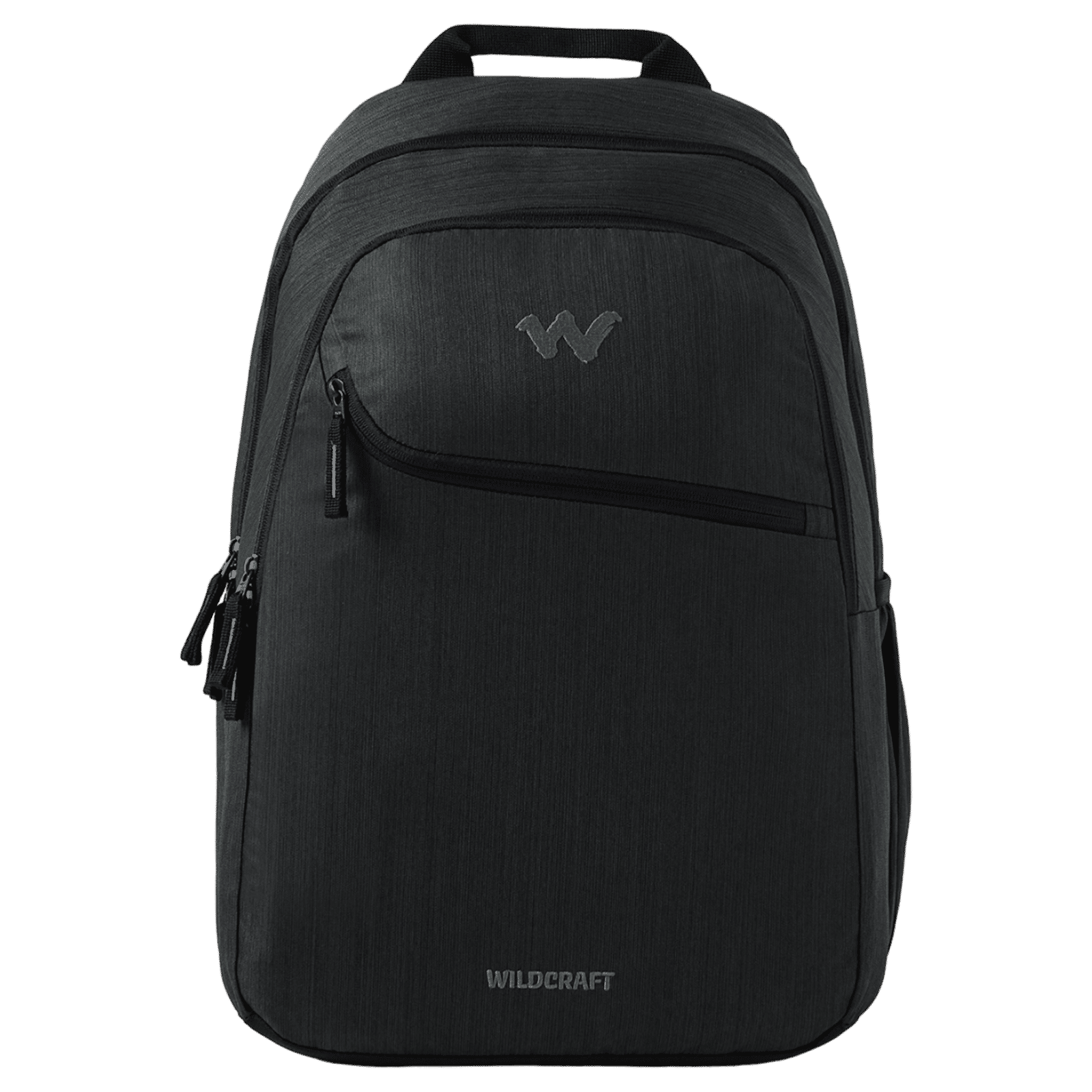 WILDCRAFT Casper 1 Polyester Laptop Backpack for 14.5 Inch Laptop (Water Resistant, Black)