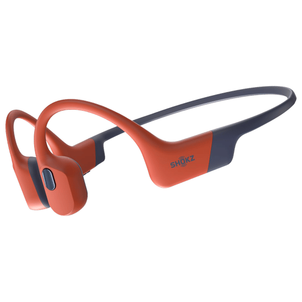 SHOKZ OpenSwim Pro Bone Conduction Bluetooth Headphone with Environmental Noise Cancellation (IP68 Waterproof, Built For Swimming, Red)_1