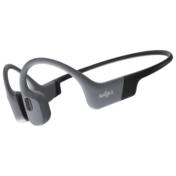 SHOKZ OpenSwim Pro Bone Conduction Bluetooth Headphone with Environmental Noise Cancellation (IP68 Waterproof, Built For Swimming, Grey)_1