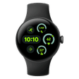 Google Pixel Watch 3 Wi-Fi + Bluetooth Wear OS 5.0 Smartwatch (45mm AMOLED Display, Qualcomm SW5100 Cortex M33 co-Processor, Obsidian Active Band)_1