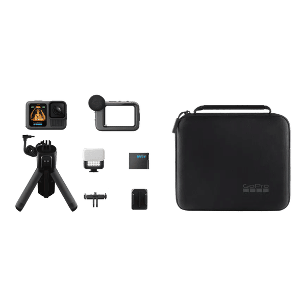 GoPro Hero13 Creator Edition 5.3K and 27.6MP 240 FPS Waterproof Action Camera with CMOS Sensor (Black)_1