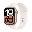 Apple Watch Series 10 GPS with Sport Band - S/M (42mm Retina LTPO3 OLED Display, Rose Gold Aluminium Case)_1
